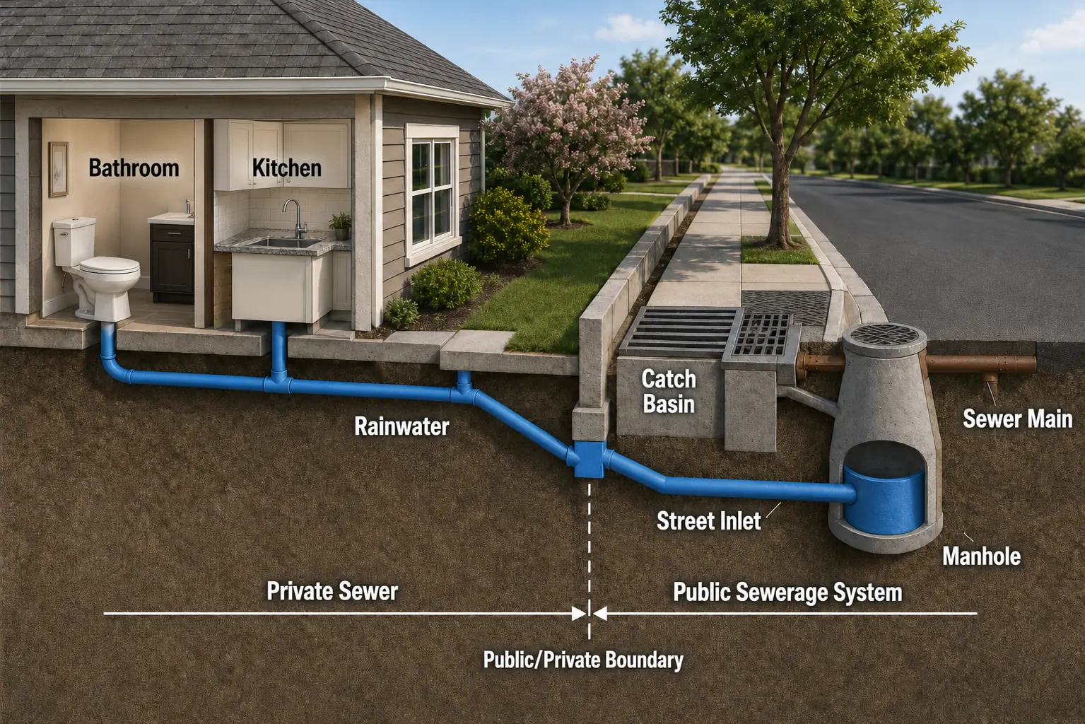 Arlington VA Homeowner Sewer Service Line Responsibility
